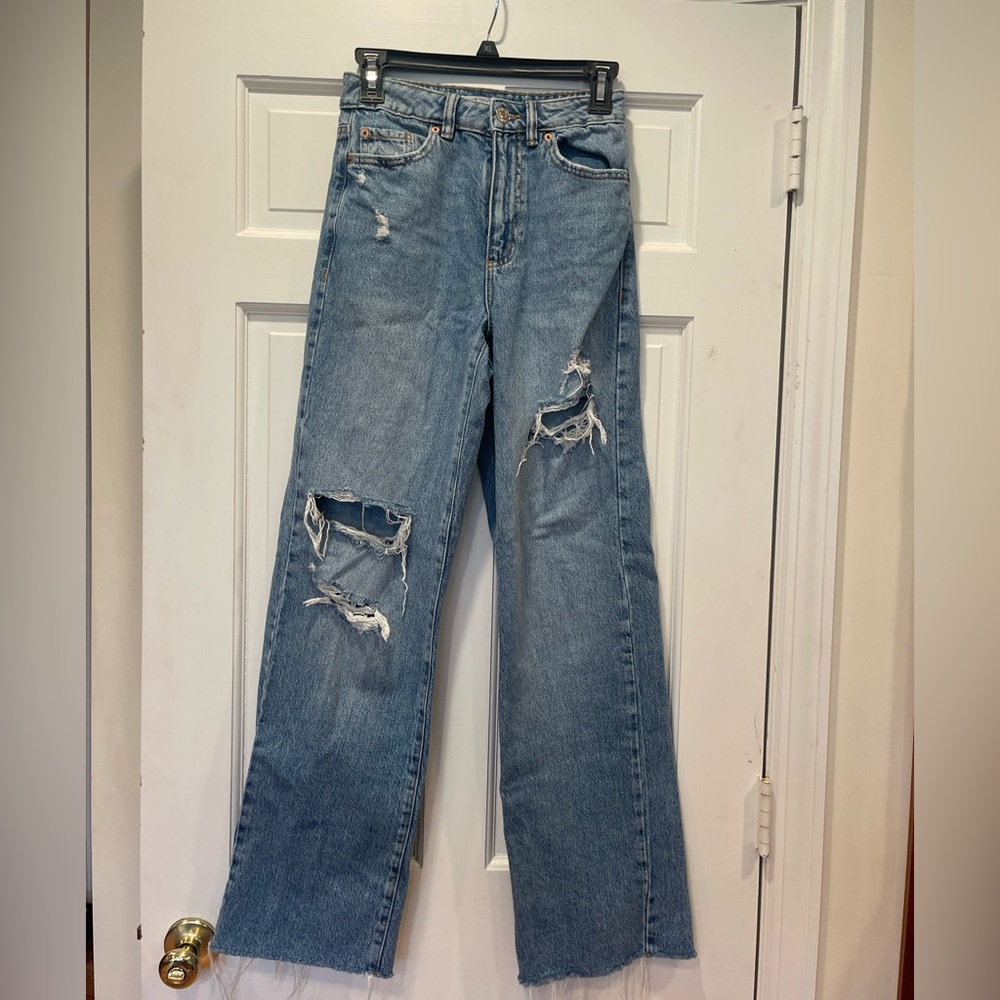 COPY - Garage Denim Jambe Large/Wide Leg size 24/0 Jeans